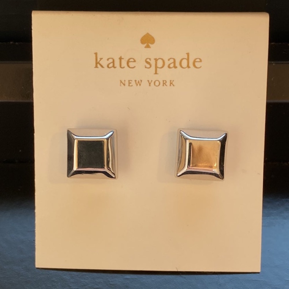 Kate Spade Stud Earring Silver